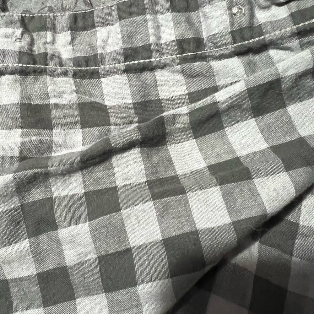 Floral Patterned Gray Button-Up Shirt - Picture 3 of 4